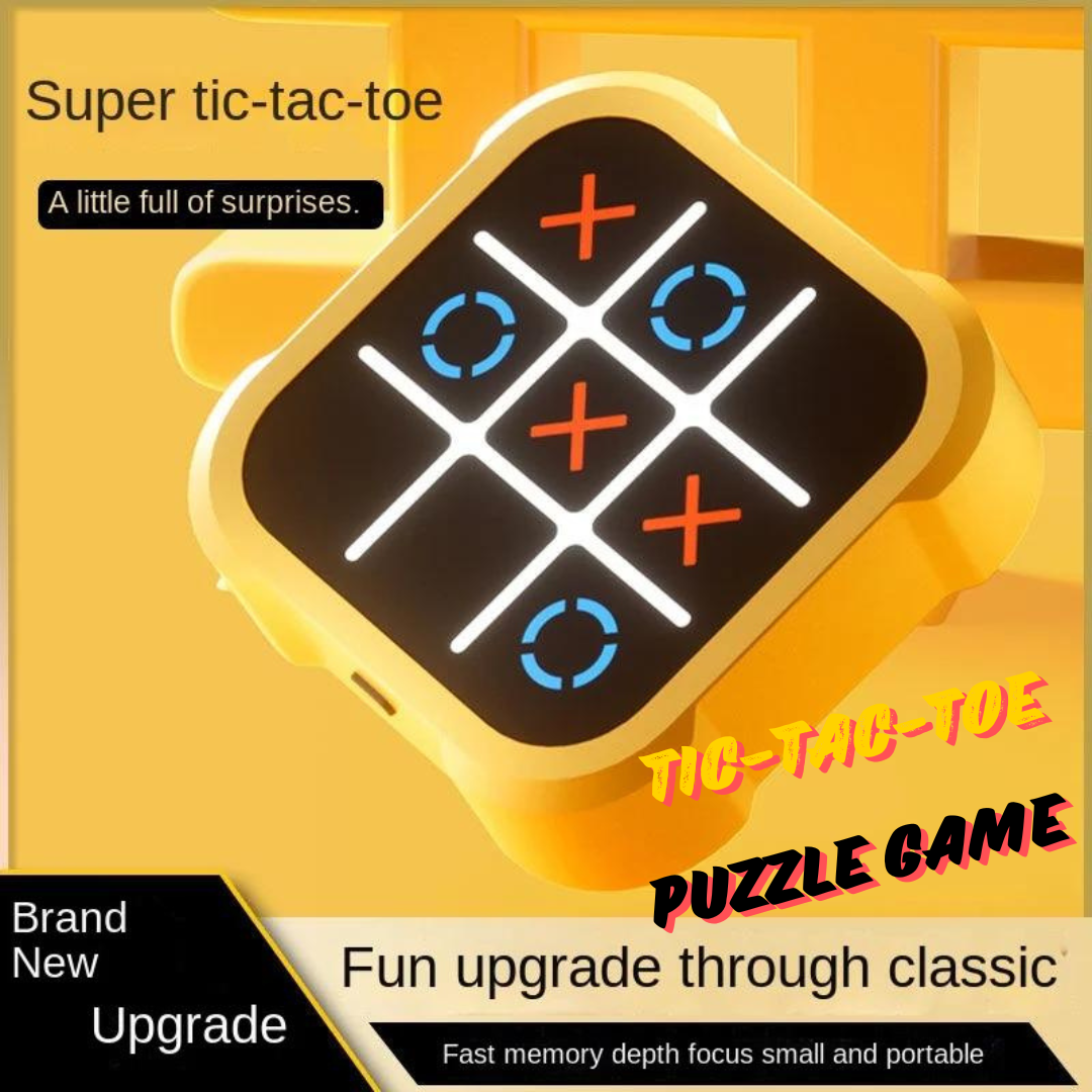 TicTac-Toe 3-in-1 Puzzle Game Console #12