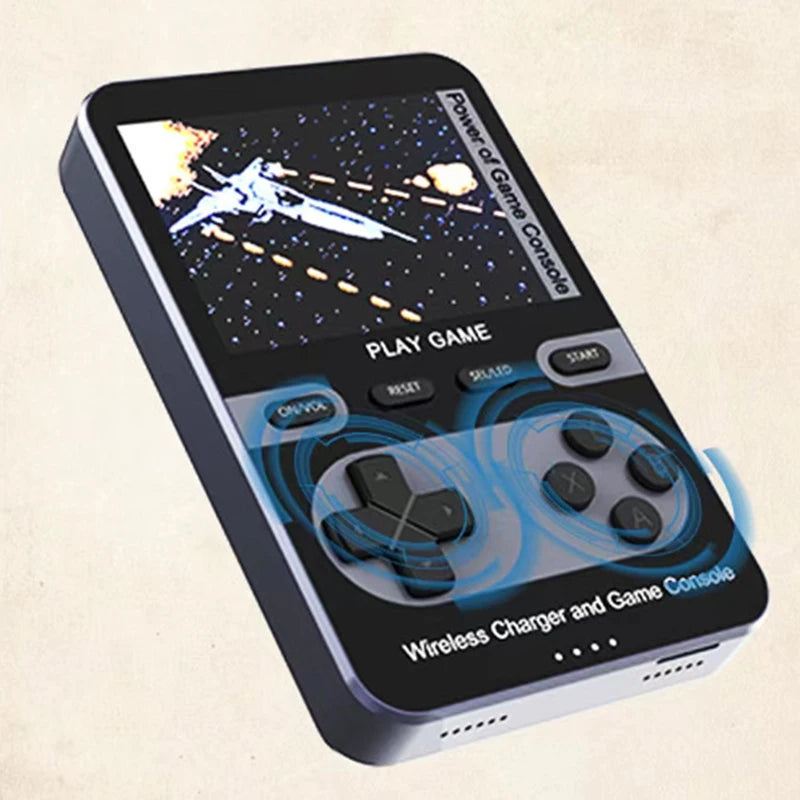 2-In-1 Retro Game Console Magnetic 15W Fast Wireless Power Bank 5000mAh #1