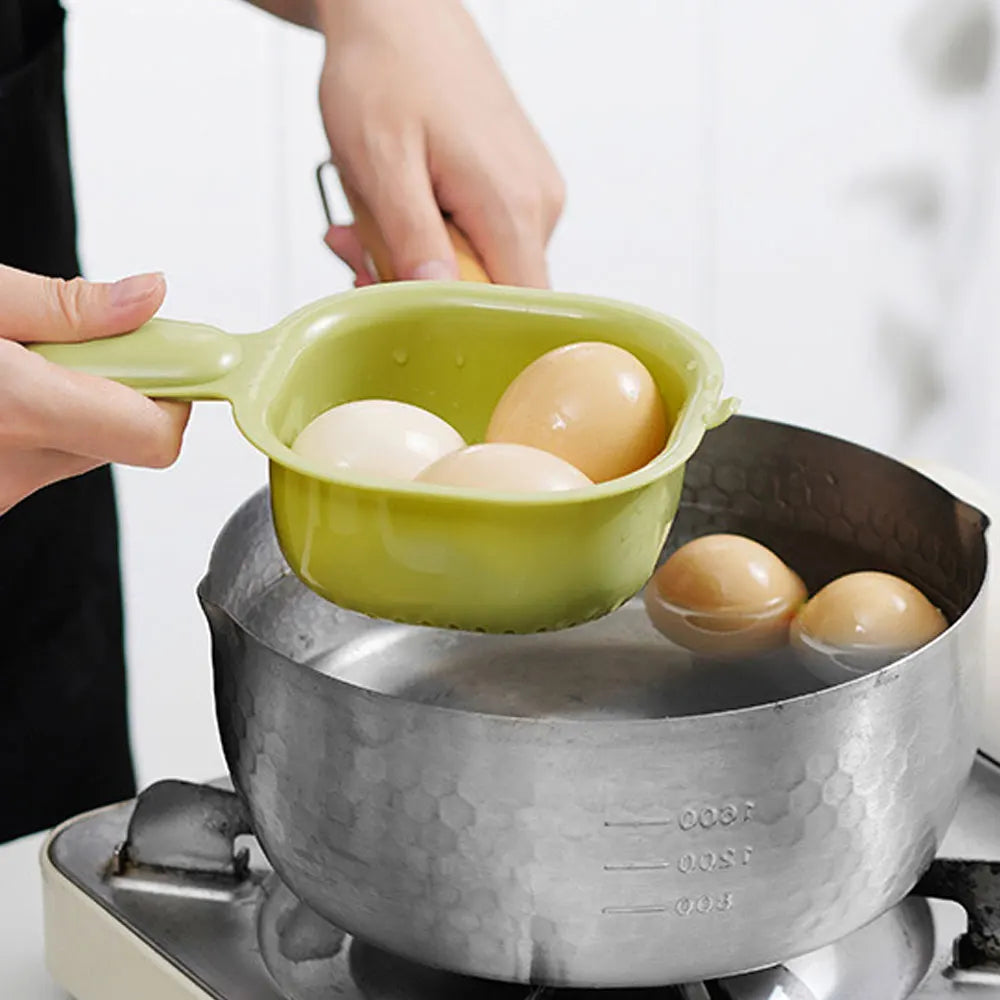 Kitchen Fruit Vegetable Dual-Layer Strainer