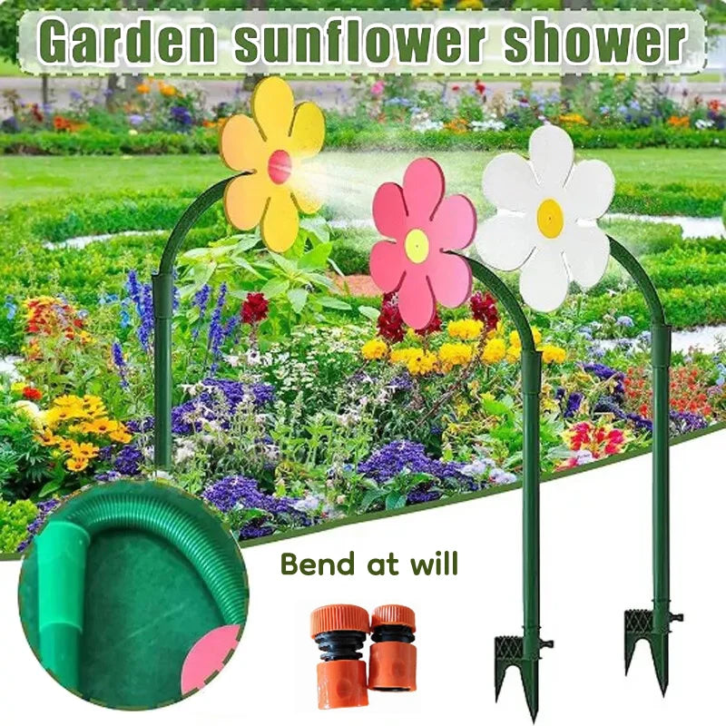 Sunflower Garden Plant Watering Tools