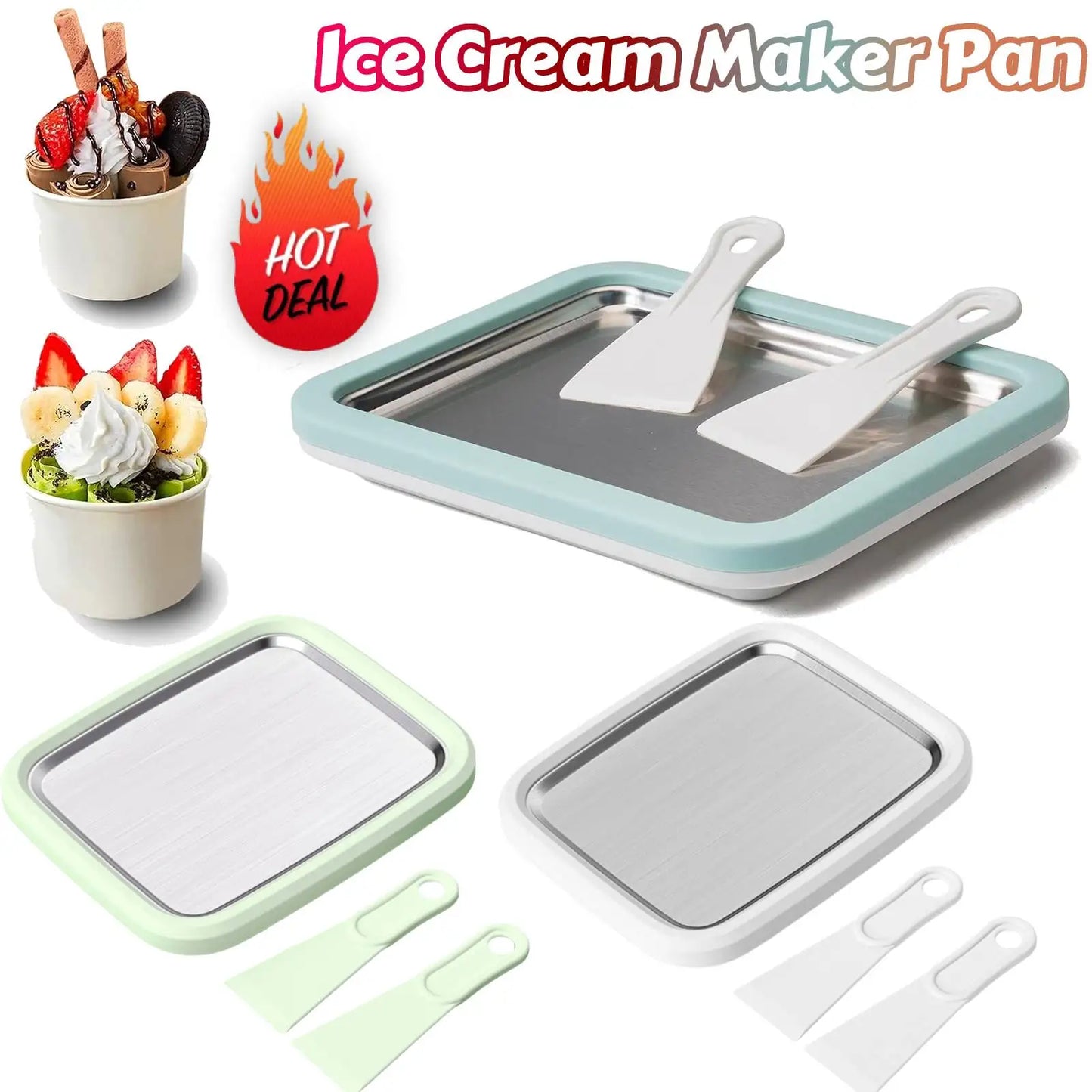 Ice Cream Maker Pan