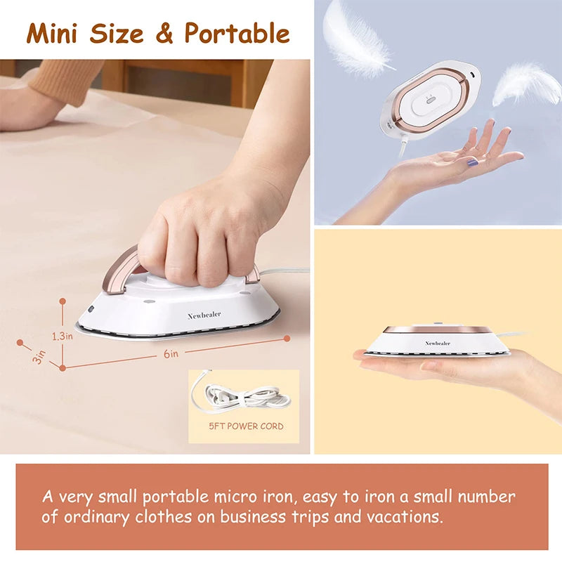 Mini Electric Dry Iron 120V/220V Dual-voltage #8